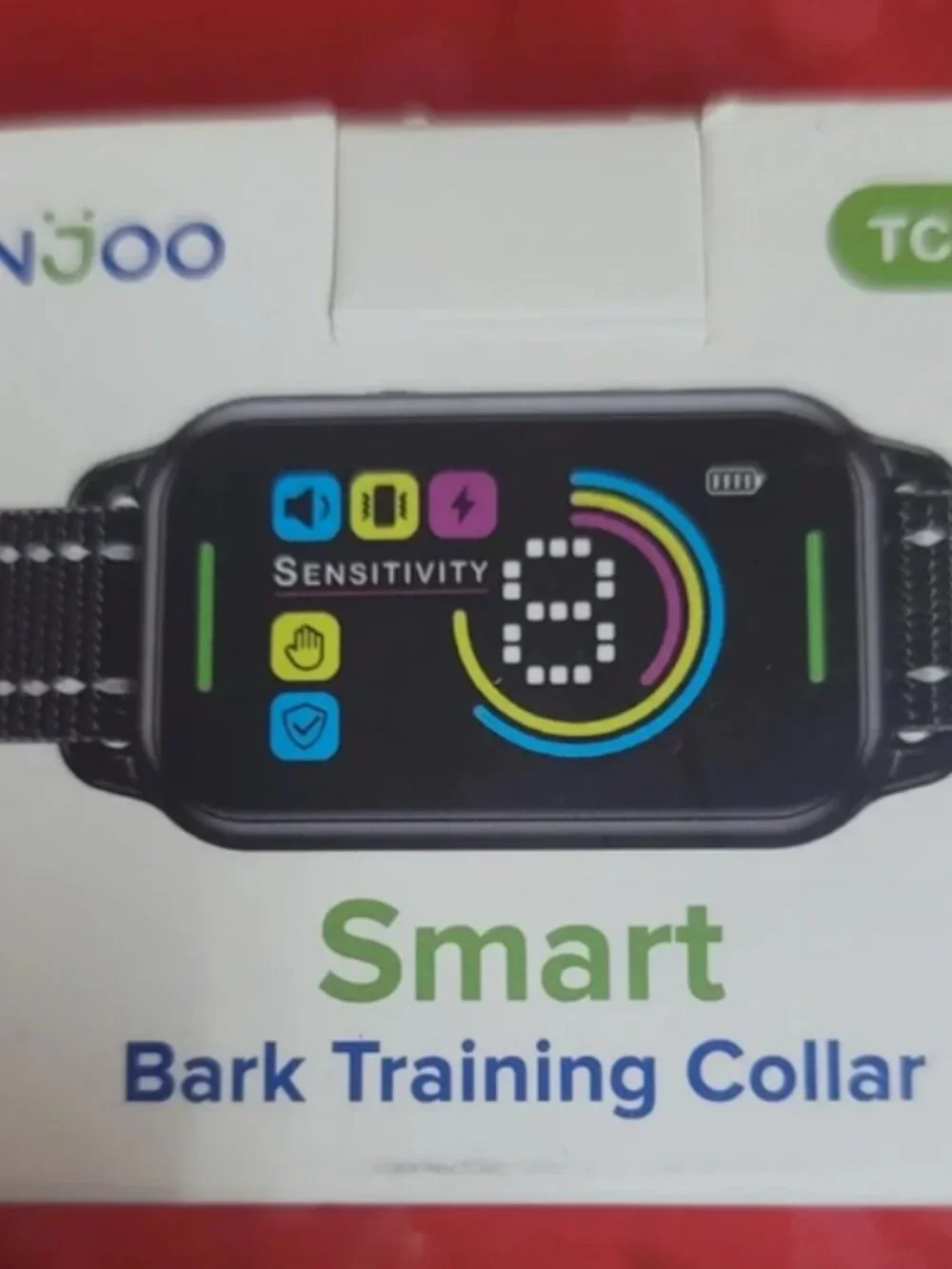 Dog training bark collar